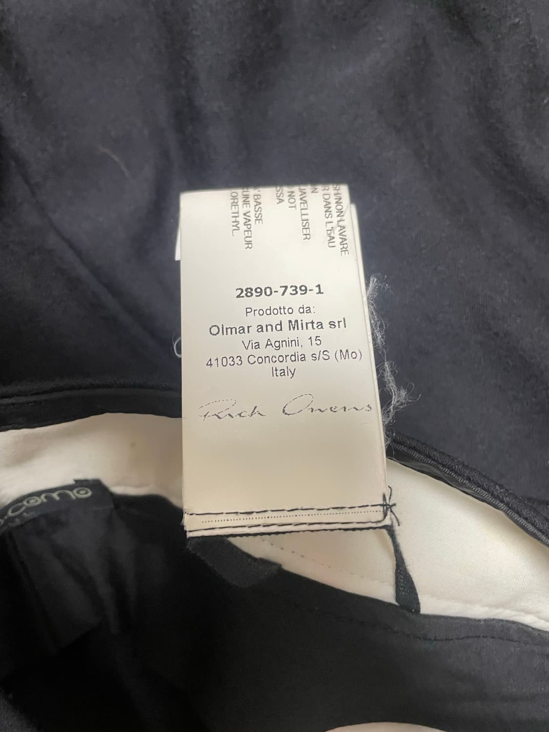 14FW Rick owens D Memphis Biker Pants 상품이미지6