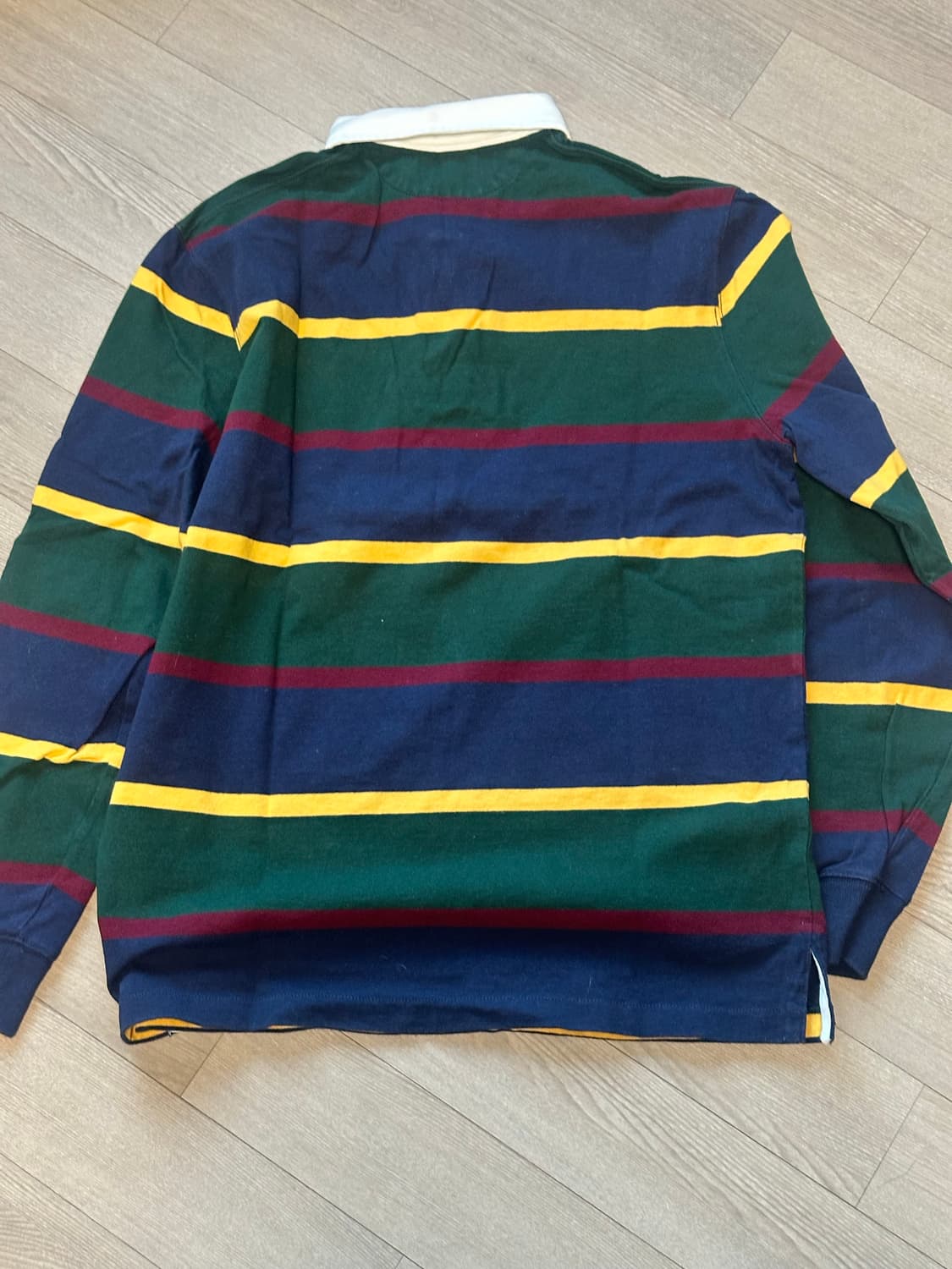 (M) 폴로 랄프로렌 럭비 티셔츠 멀티 그린 상품이미지2