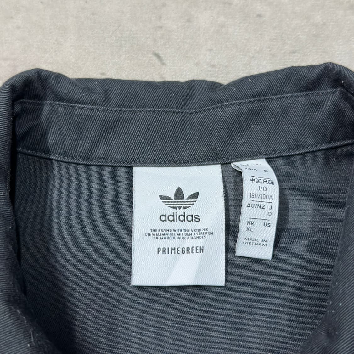 아디다스 컨템포 트윌 자켓 블랙 XL 상품이미지3