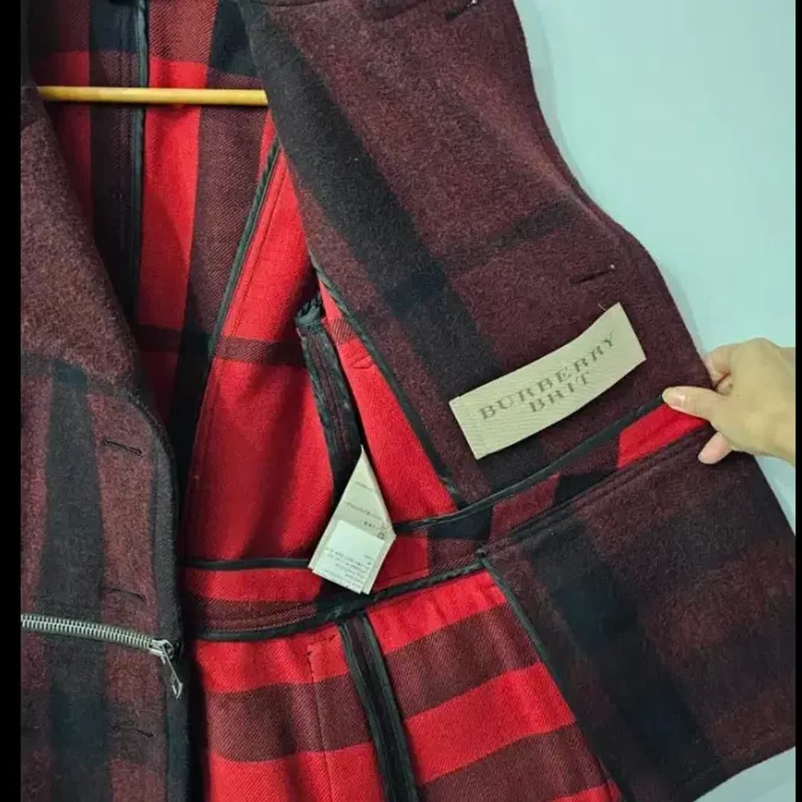 버버리 브릿 모직 자켓 코트 ~55반 상품이미지10