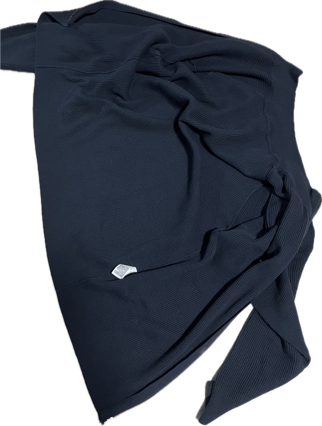 무인양품 니트집업 네이비 L 상품이미지3