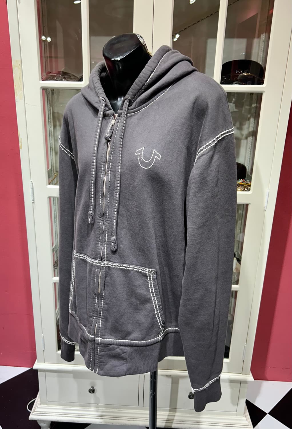 true religion hooded zip up 트루릴리전 후드집업 상품이미지1