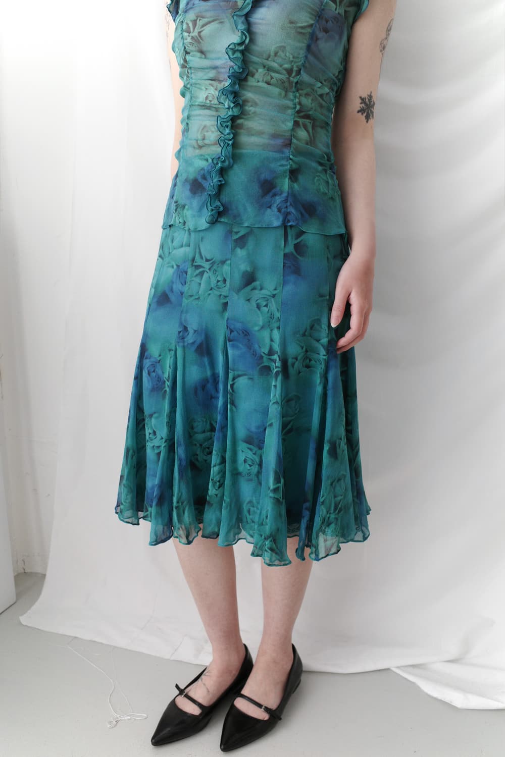 epoca) rose flared skirt 상품이미지6