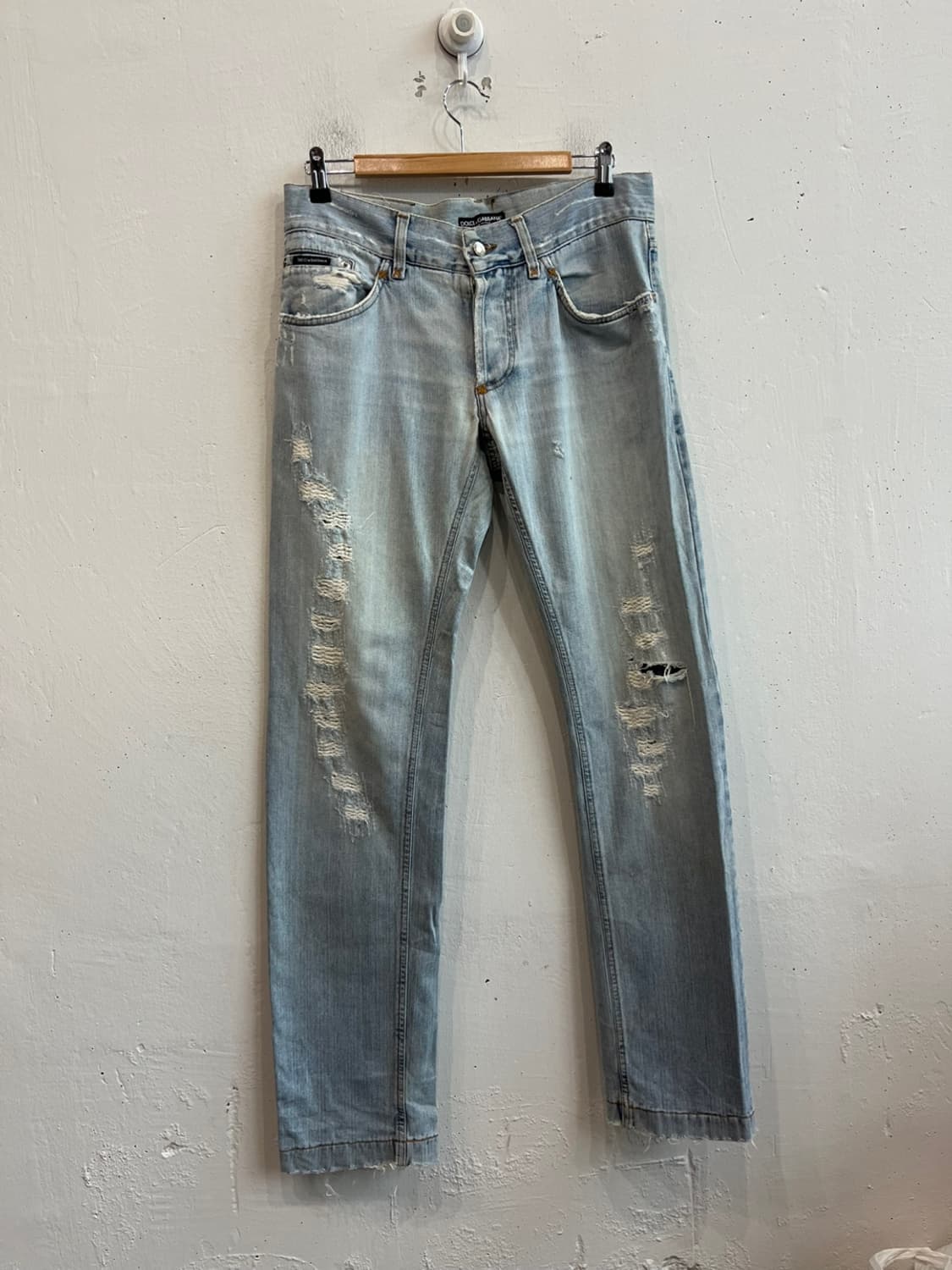 돌체앤가바나 디스트레스드 DG 데님팬츠  상품이미지2