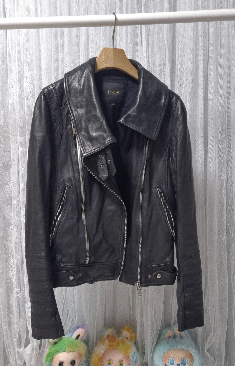 정품) 마쥬 양가죽 라이더 자켓  상품이미지3