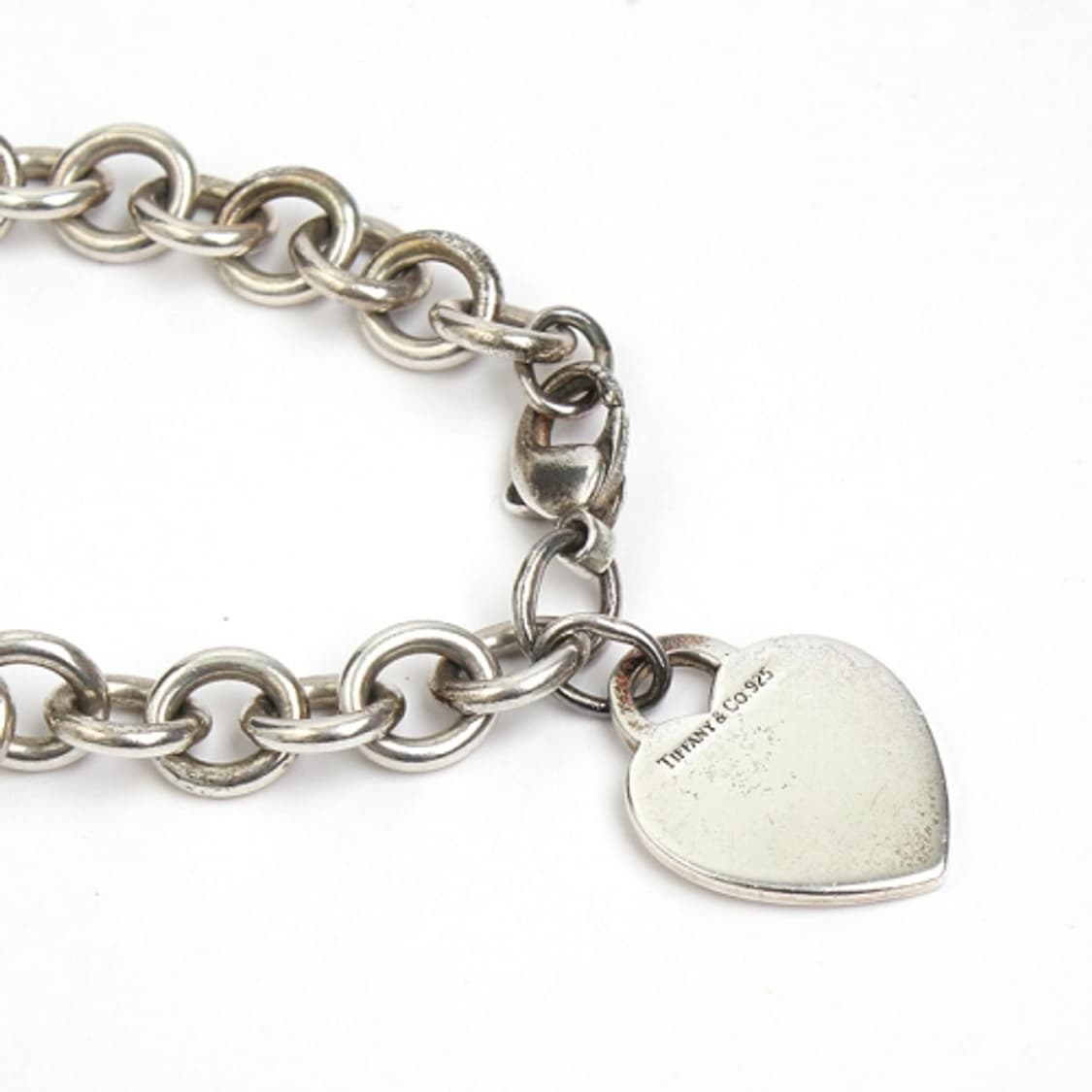 티파니앤코 로고하트 925실버 체인 팔찌 상품이미지3