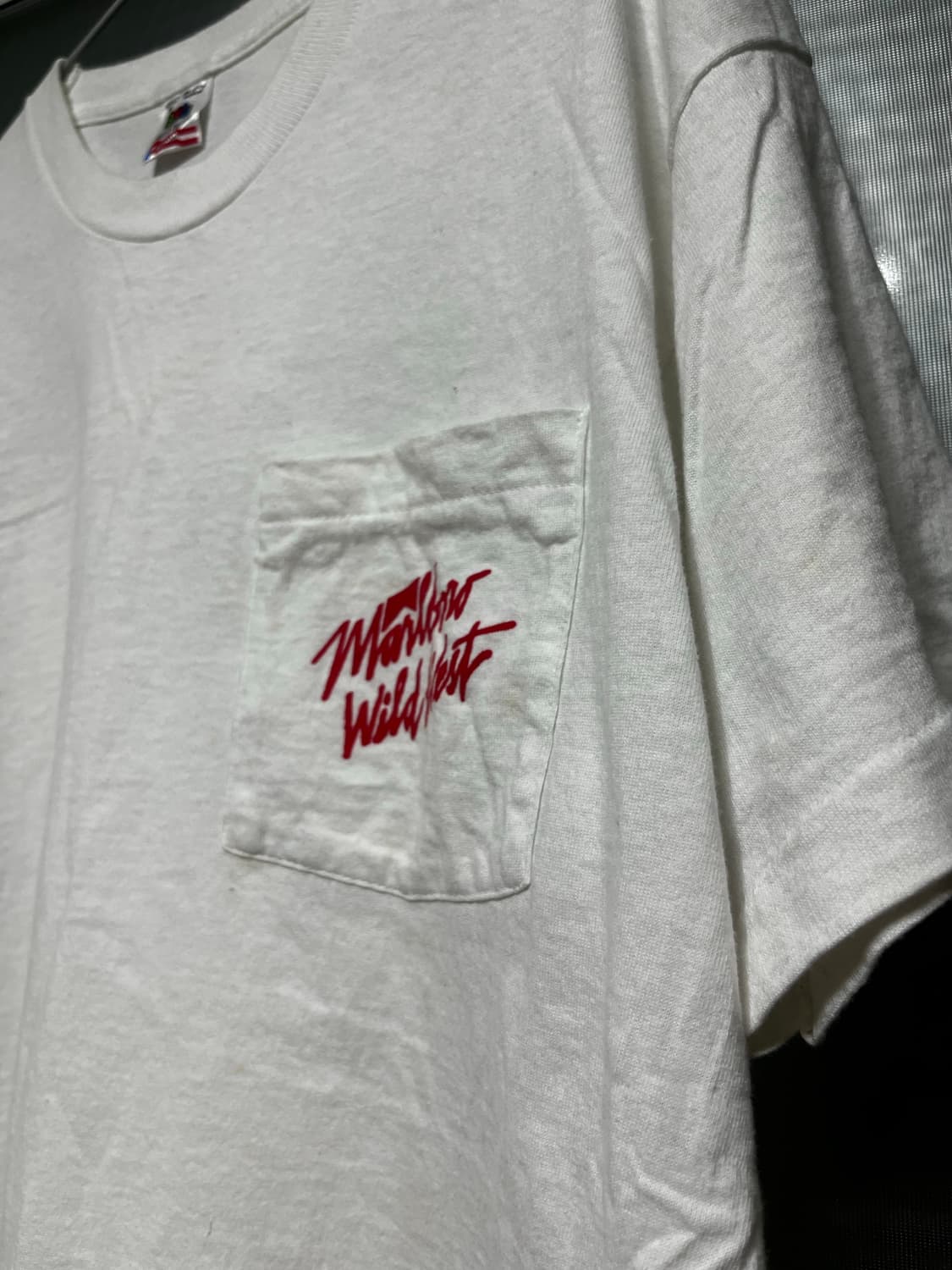 90s Marlboro wild west XL 빈티지 말보로 포켓티 상품이미지3
