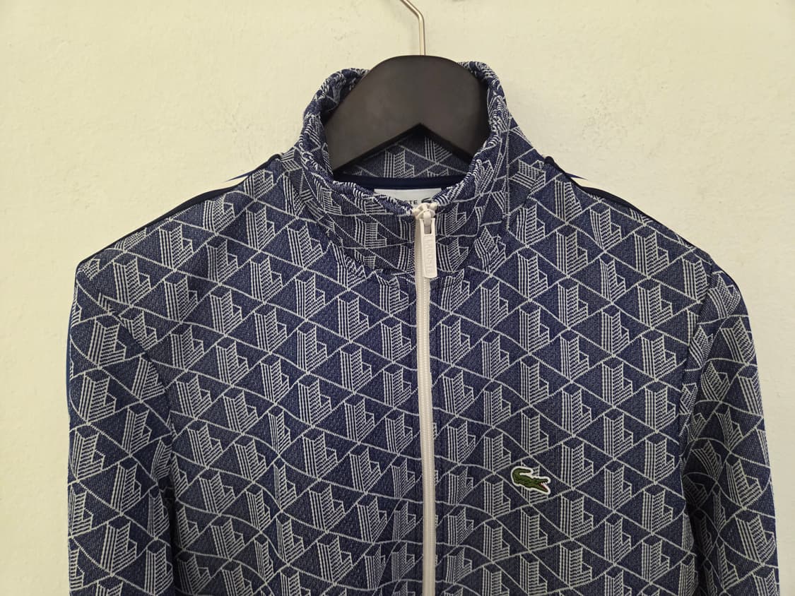 라코스테 모노그램 트랙탑 집업 FR3/US S 상품이미지2