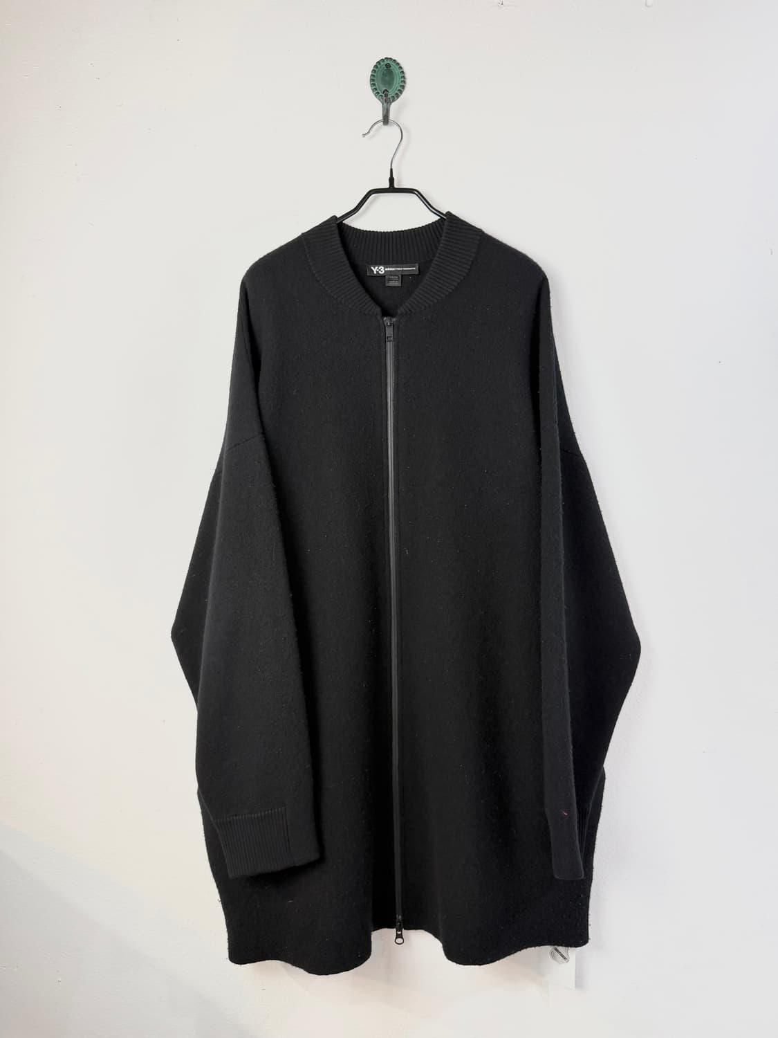 Y-3 모헤어 롱 니트 자켓 상품이미지3