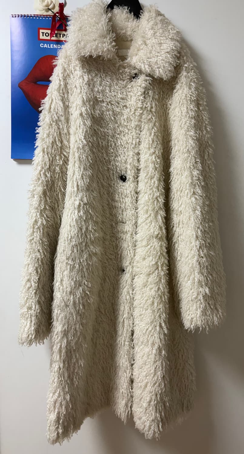 s/e/o 페이크 퍼코트 롱 상품이미지3