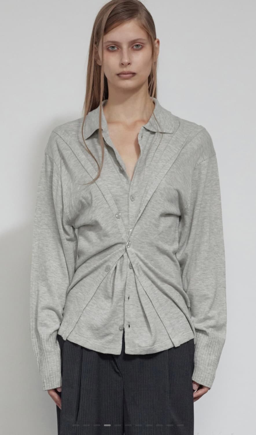 보헤미안서울 BUTTONED FIT CARDIGAN 상품이미지1