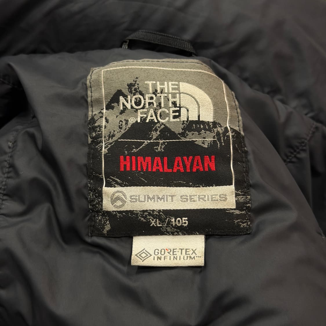 노스페이스 히말라야 고어텍스 패딩 파카 블랙 XL 105 상품이미지5