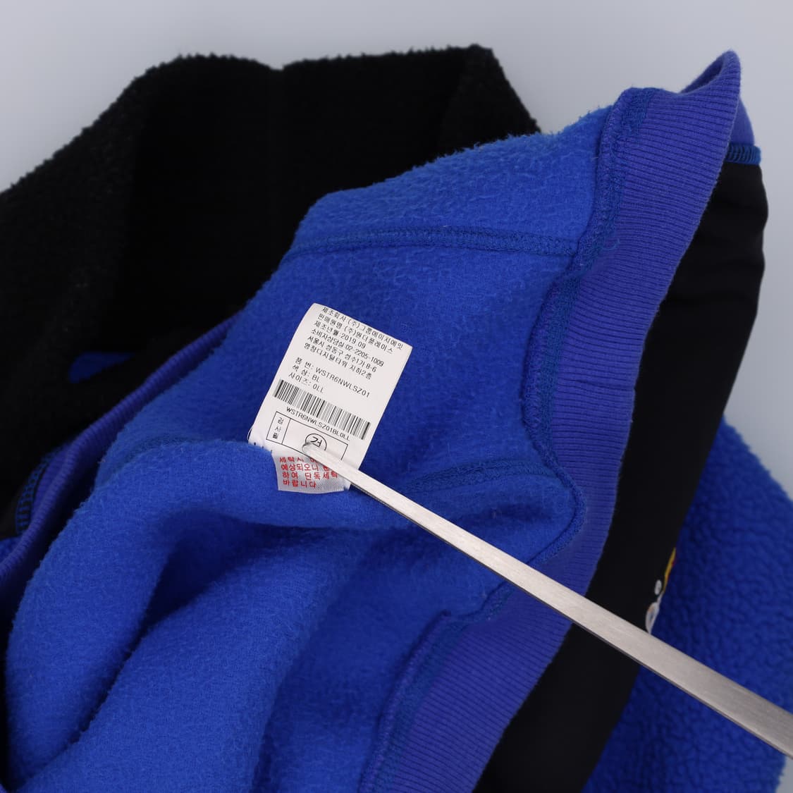 L 스타터 블랙라벨 밀레로고 신칠라 후리스 아노락 4144 상품이미지10