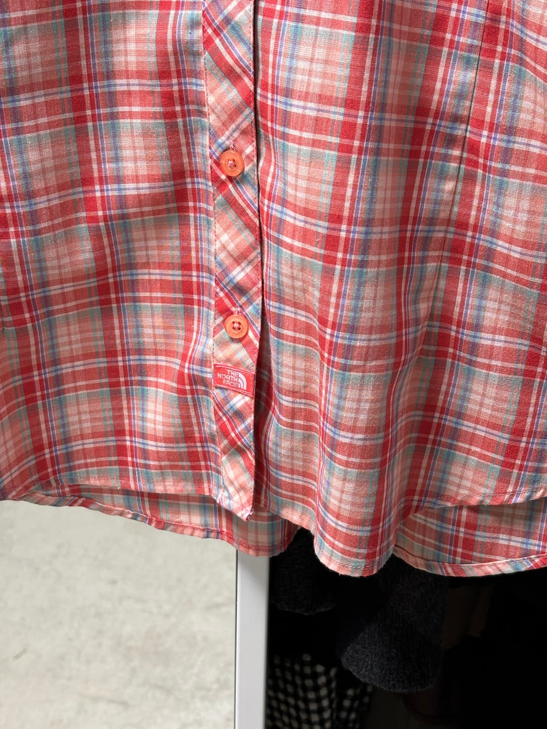 노스페이스 마드라스 체크 셔츠 상품이미지4