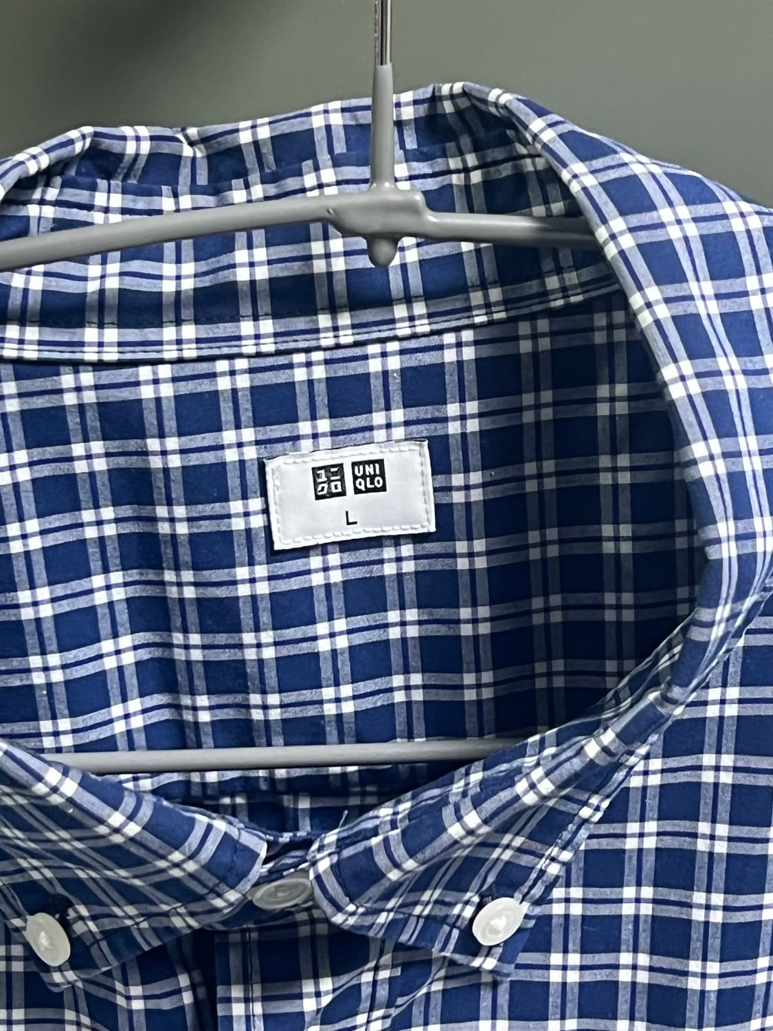 유니클로 브로드셔츠 L 100-105 (못구해요!) 상태 최상 상품이미지4