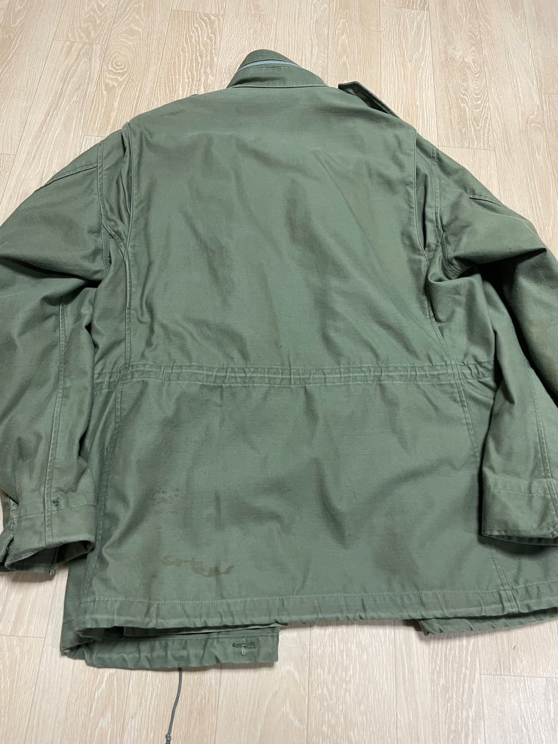 (L/L추정)오리지널 M-65 필드자켓 2세대 은지퍼 상품이미지2