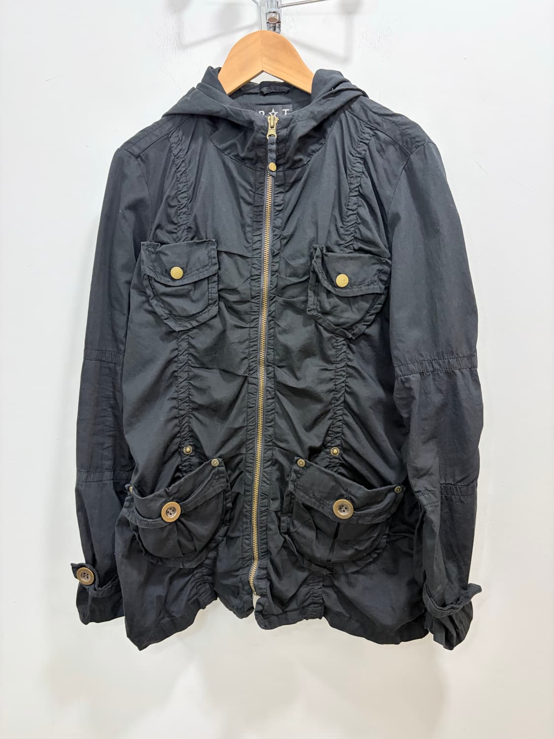 y2k 셔링 카고 자켓 상품이미지5