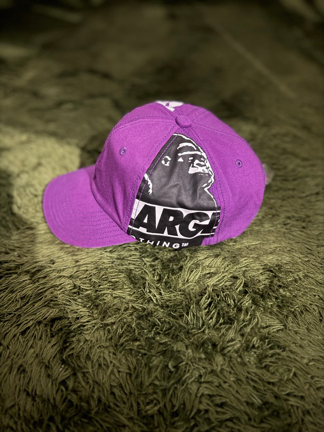 X-LARGE 엑스라지 오사카 오리지널 로고 프린트 캡 퍼플 상품이미지3