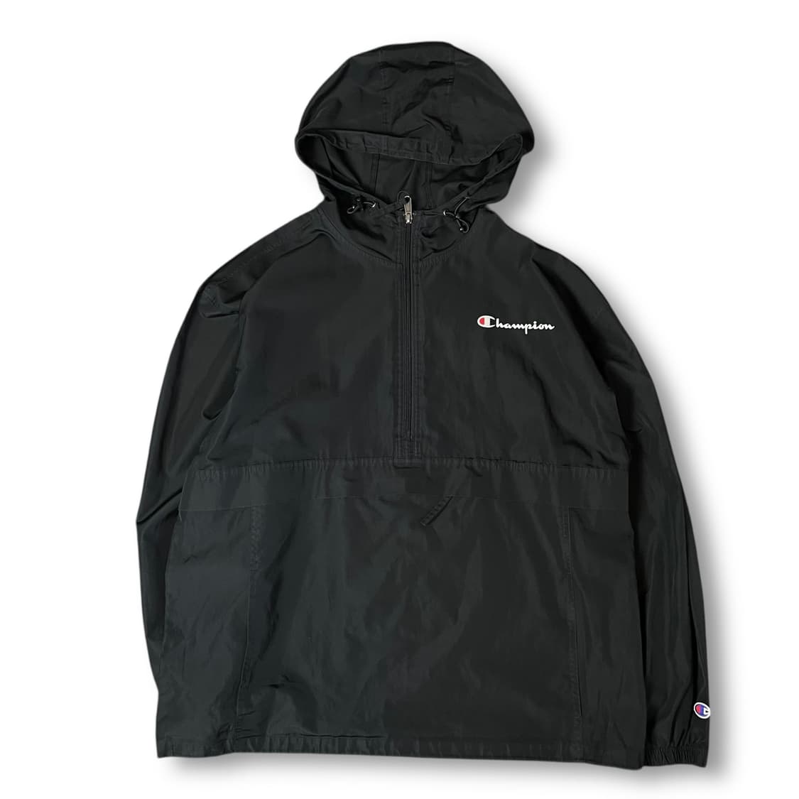 챔피온 블랙 아노락 바람막이 자켓 XL 상품이미지1