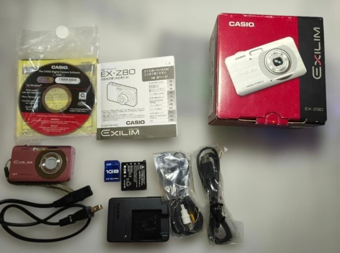 casio exilim ex-z80 풀박스 상품이미지1