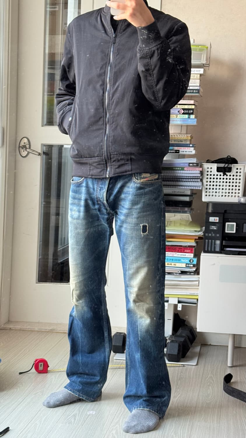 디젤 자티니 플레어핏 데님w30 L32 상품이미지2