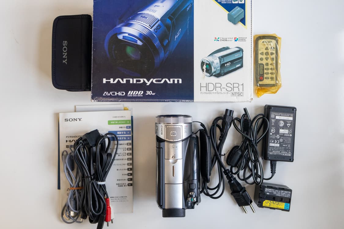 Sony HDR-SR1 / 빈티지 디지털 캠코더 상품이미지9