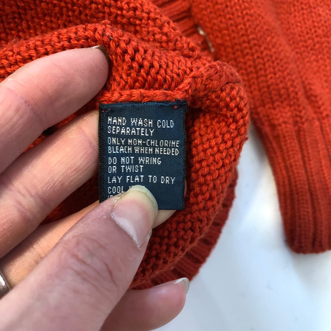 폴로 랄프로렌 니트 레드 상품이미지6