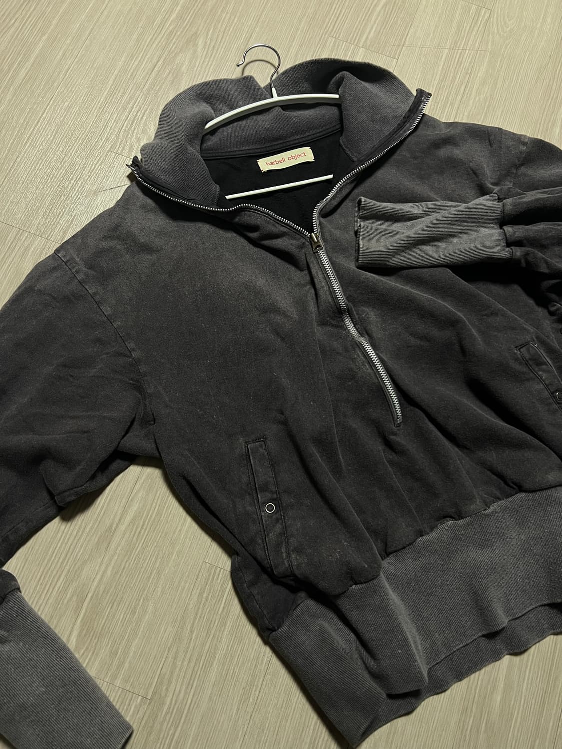 바벨 오브젝트 집업 상품이미지1