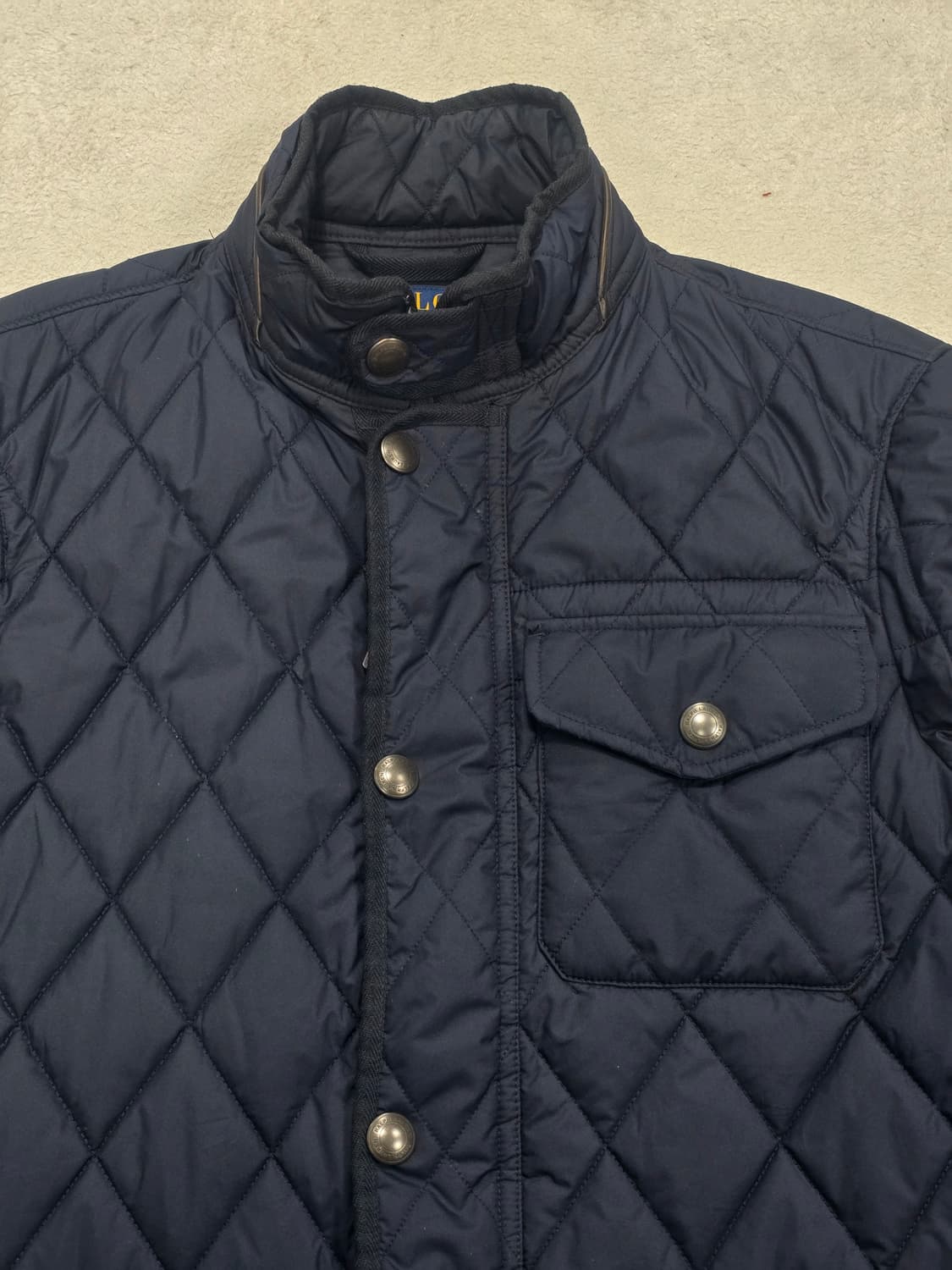 폴로랄프로렌 네이비 우먼스 퀄팅 자켓 XS 상품이미지2