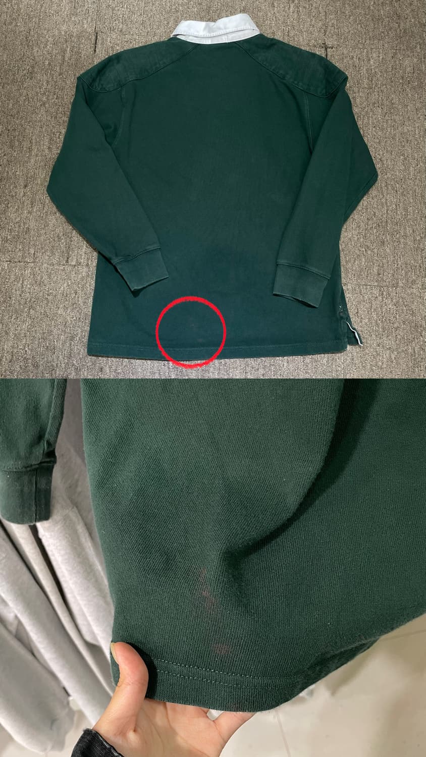 (XL) POLO 폴로 랄프로렌 카라 럭비티 빅포니 상품이미지7