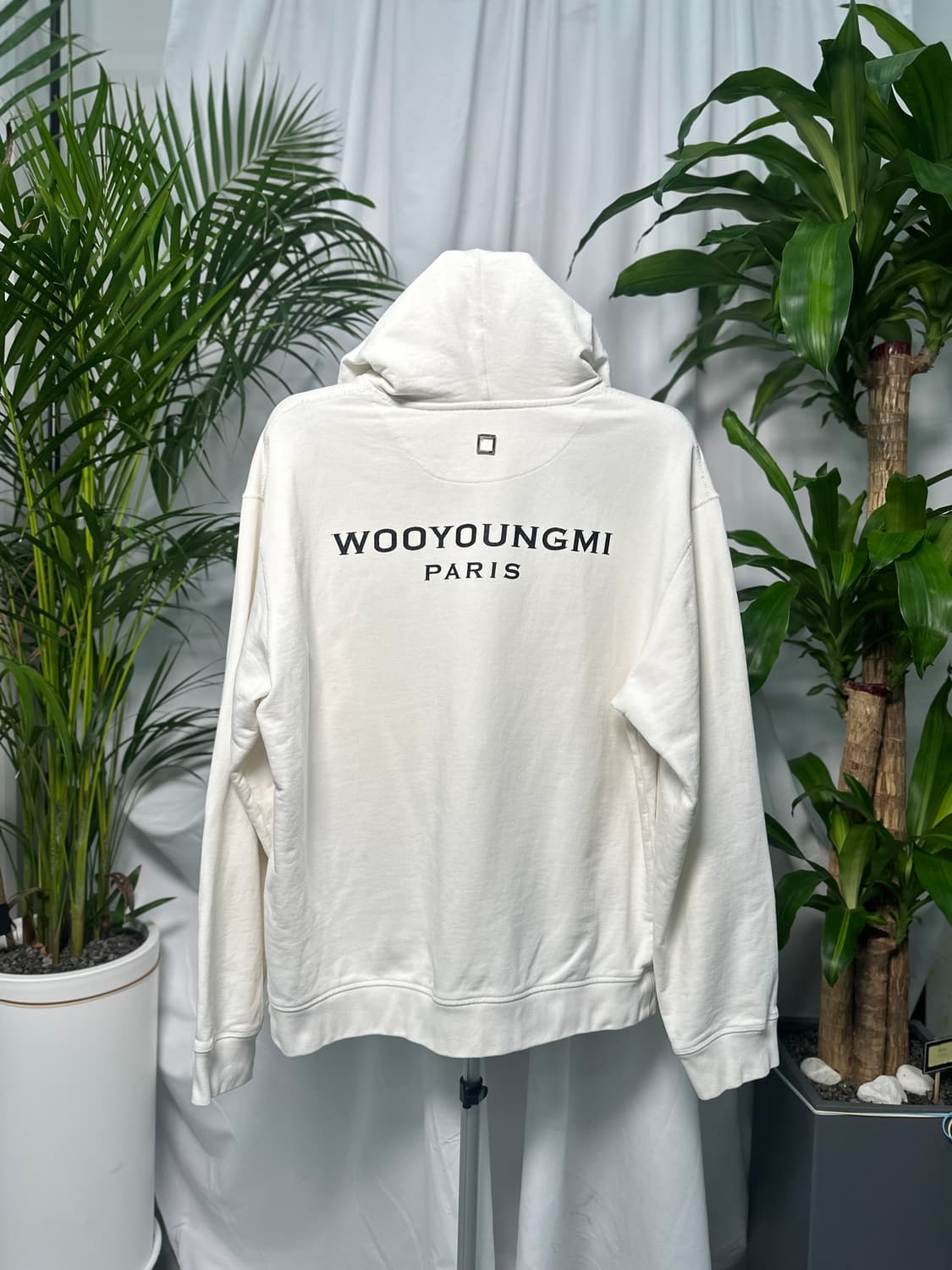 우영미 백로고 후드티 48 상품이미지4