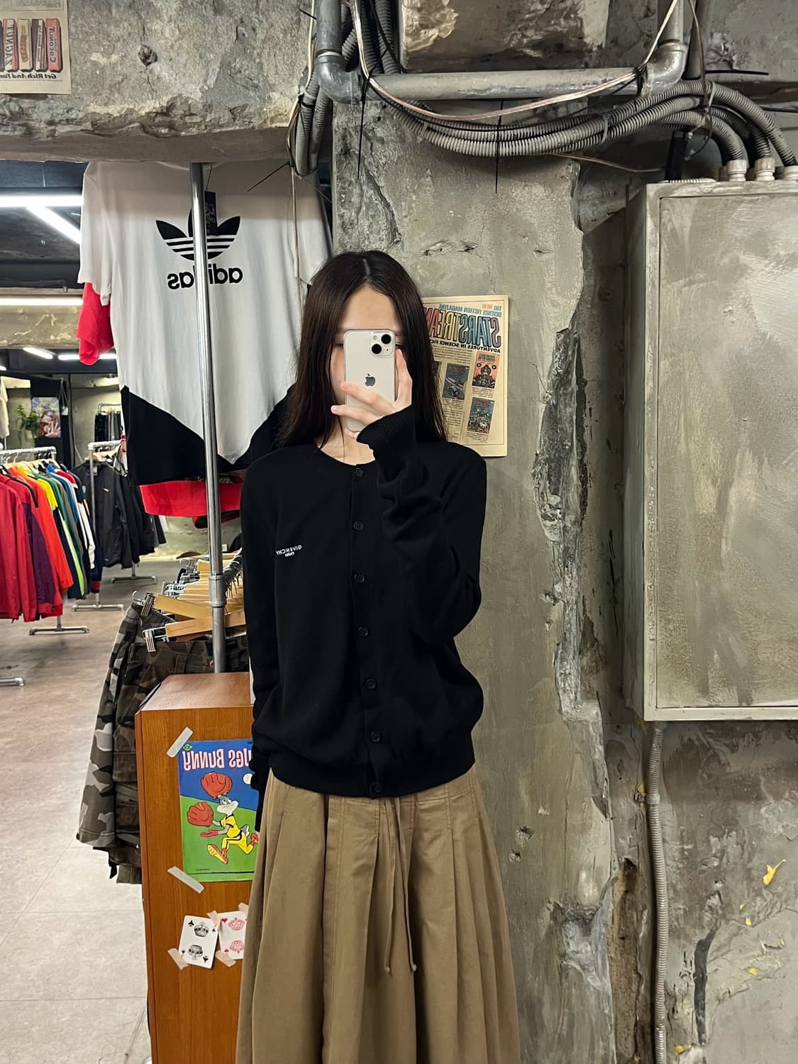 지방시 가디건 블랙 L #csz1406 상품이미지2