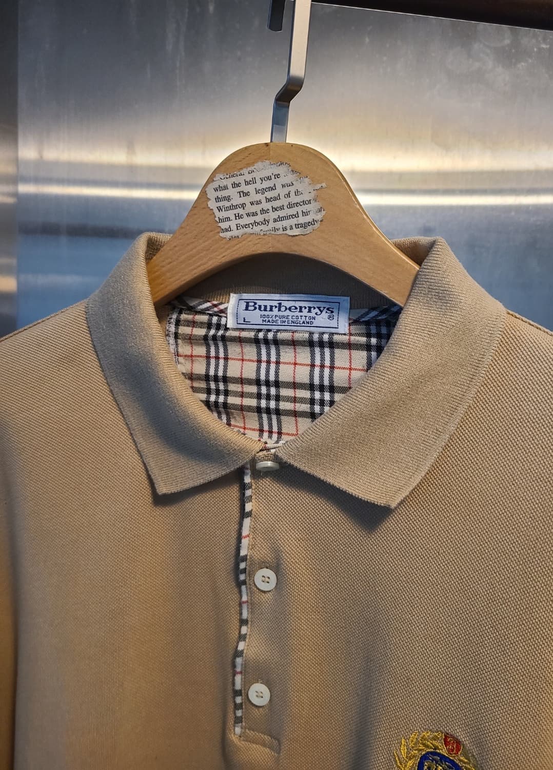 버버리 피퀘 티셔츠 상품이미지4