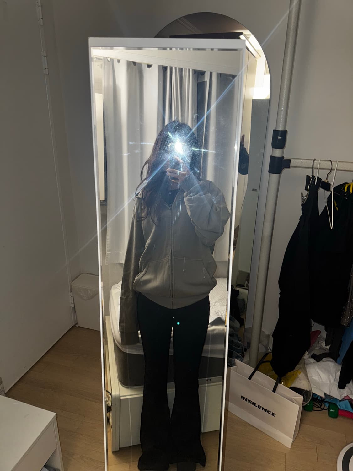 이지 갭 후드집업 그레이 L 새상품 상품이미지1