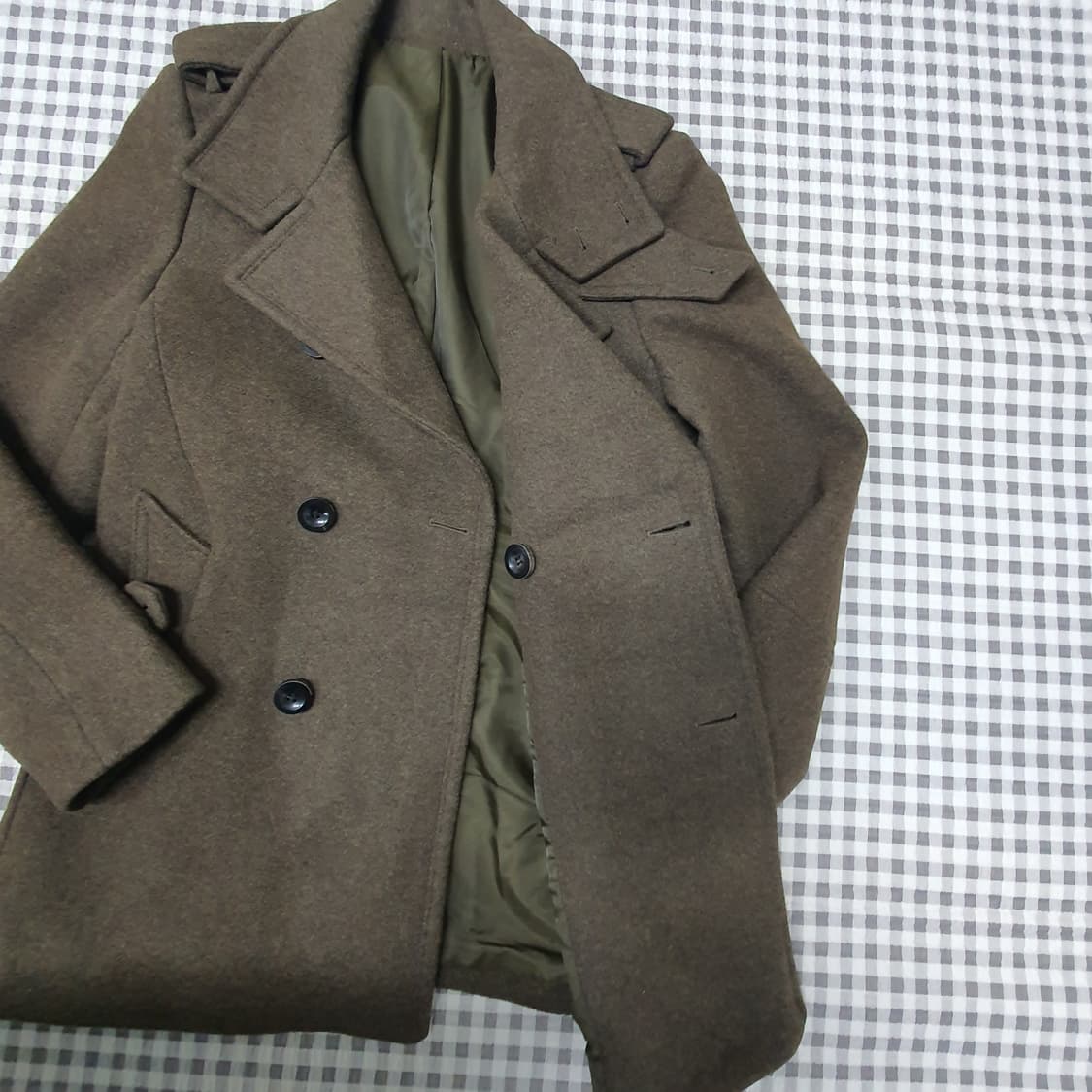 미착용 지오다노 더블 브레스티드 코트자켓 남자95 상품이미지5