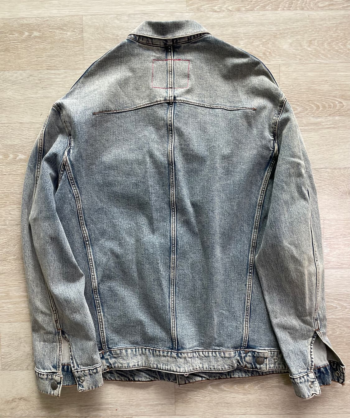 리바이스 스냅 버튼 청자켓 xl 상품이미지4
