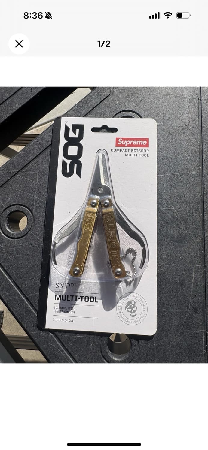 [일괄]슈프림 x 소그 스니펫 멀티 툴 22FW 상품이미지1