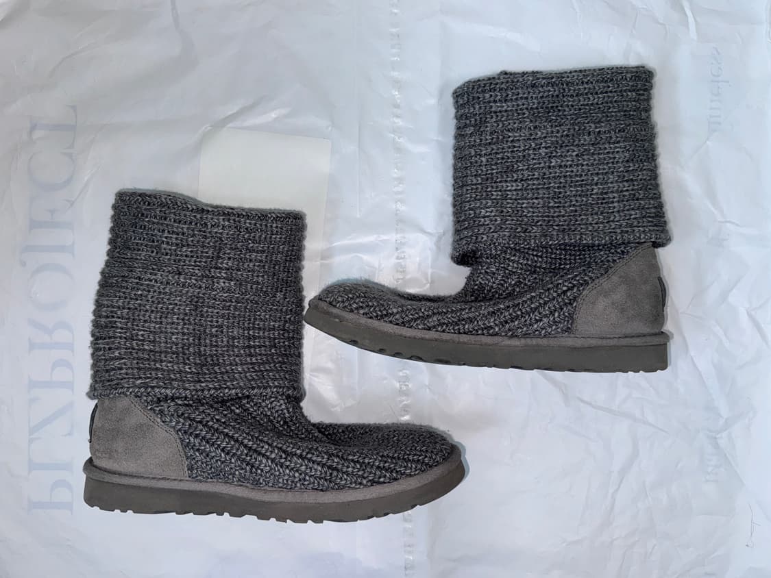 어그 ugg 카디 니트 부츠 그레이 250 상품이미지3