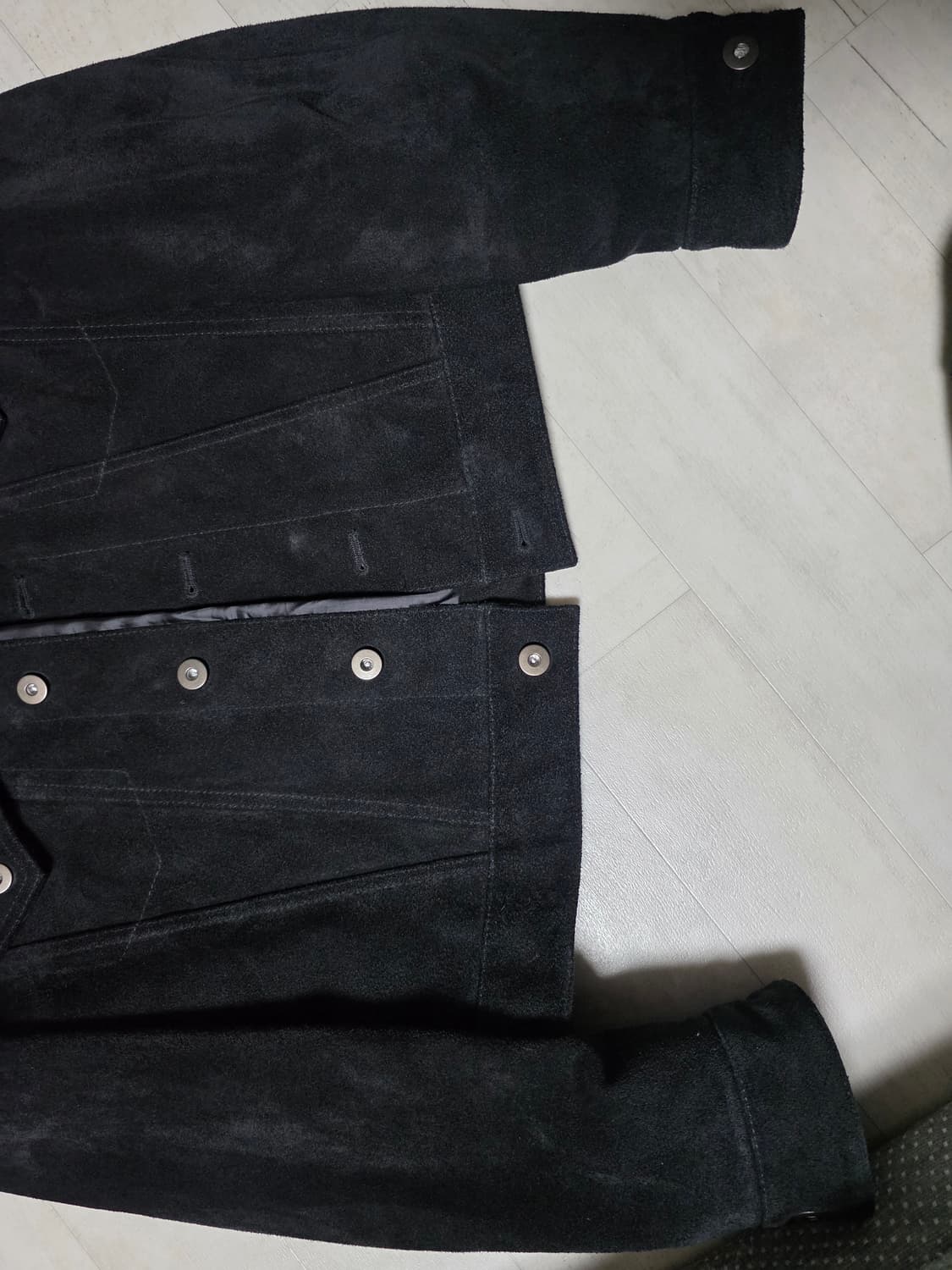 토니웩 카우하이드 스웨이드 자켓 L 상품이미지3