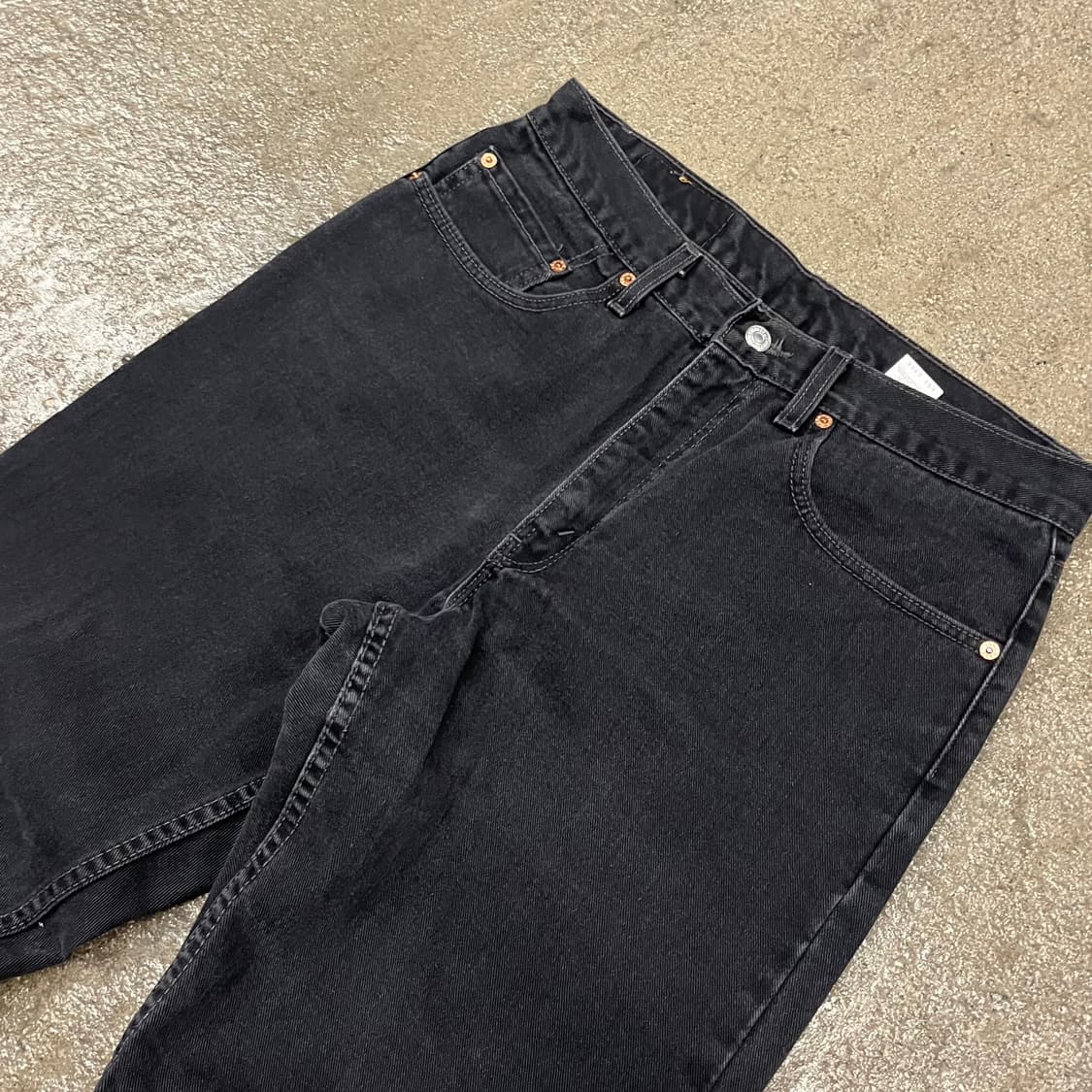 00s USA 리바이스 550 블랙진 (32“) 상품이미지5