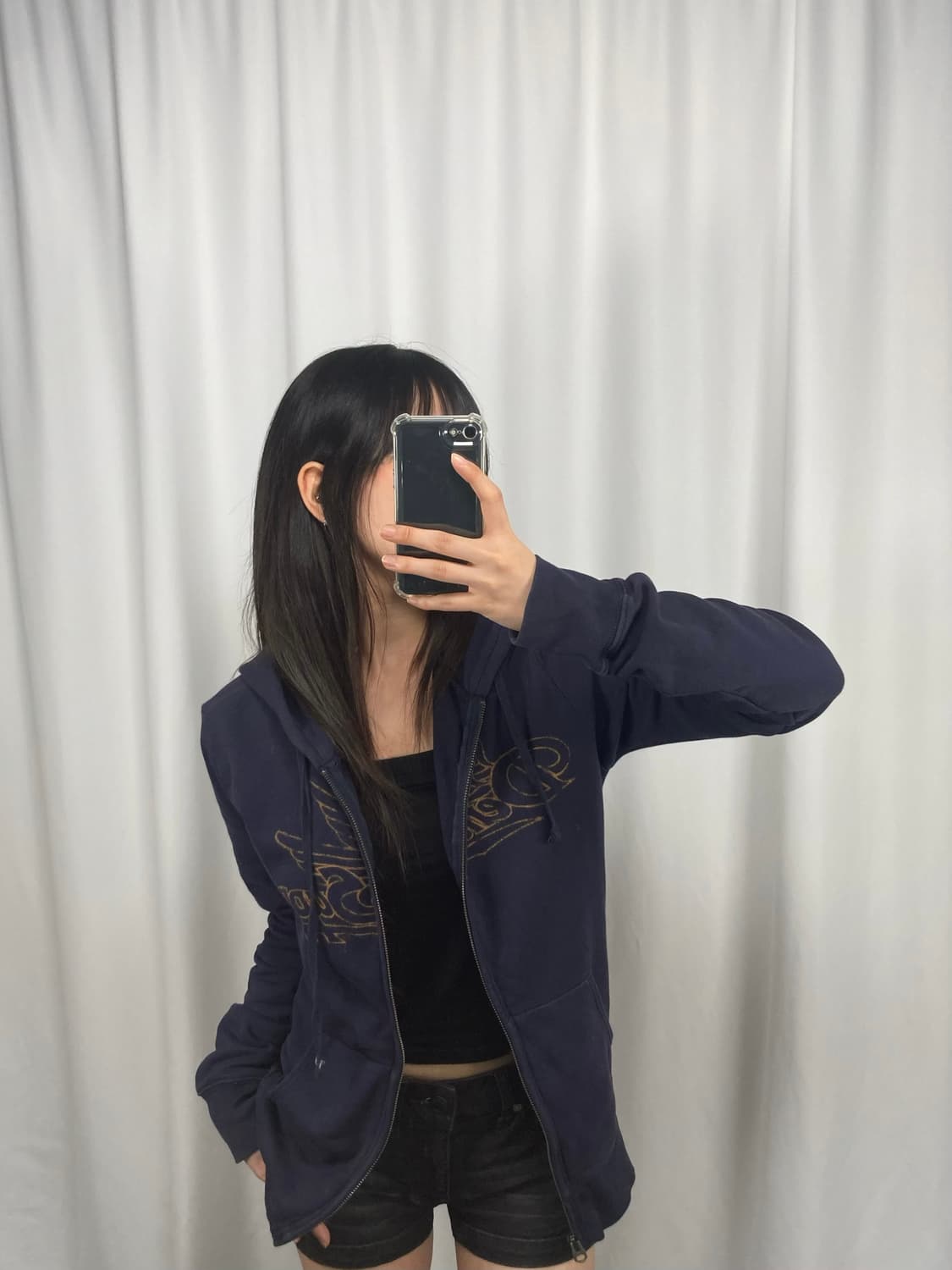폴로 데님 앤 서플라이 네이비 후드집업 상품이미지3
