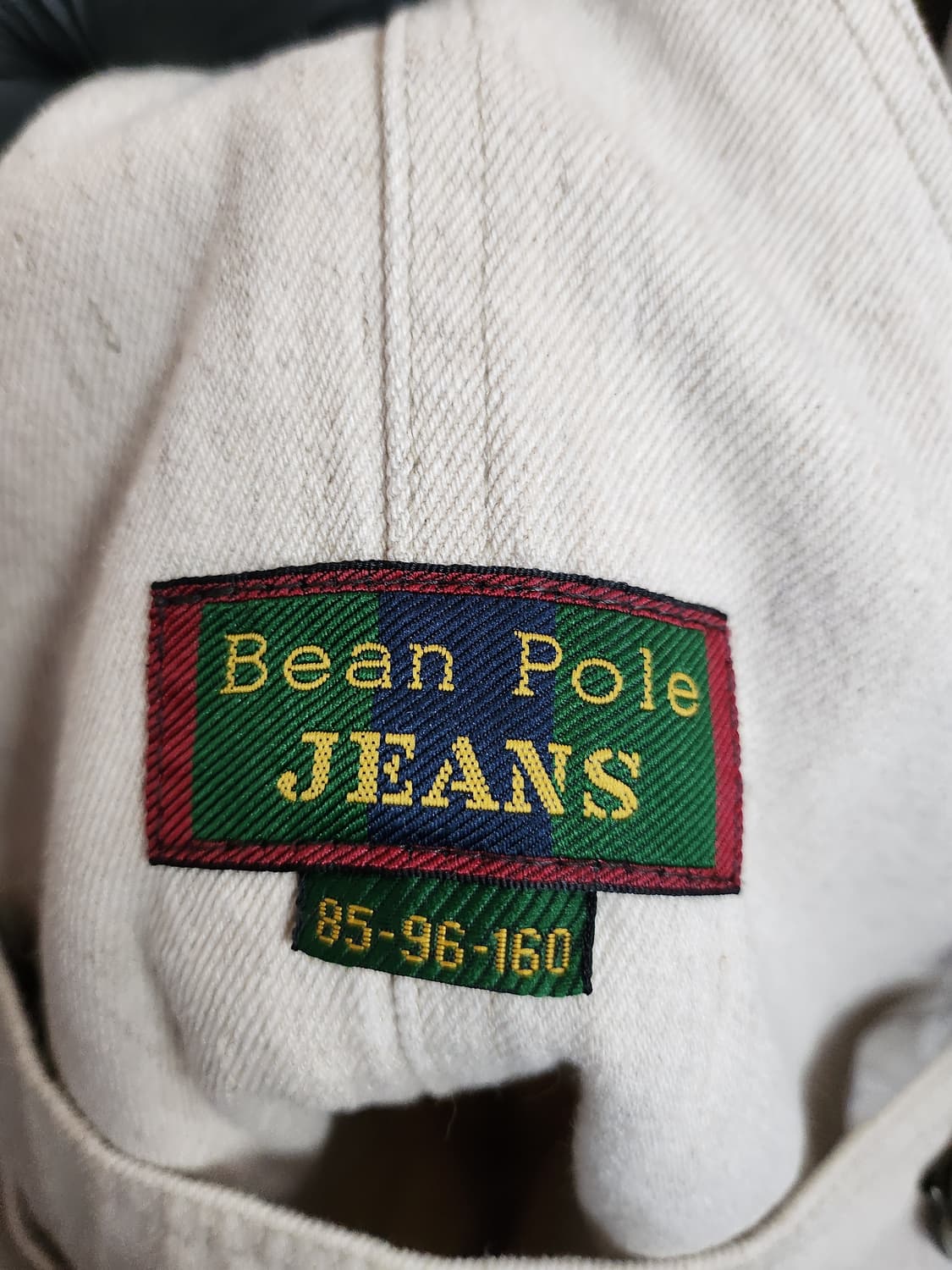 232) 빈폴 린넨블랜드 5부 멜빵바지 상품이미지4