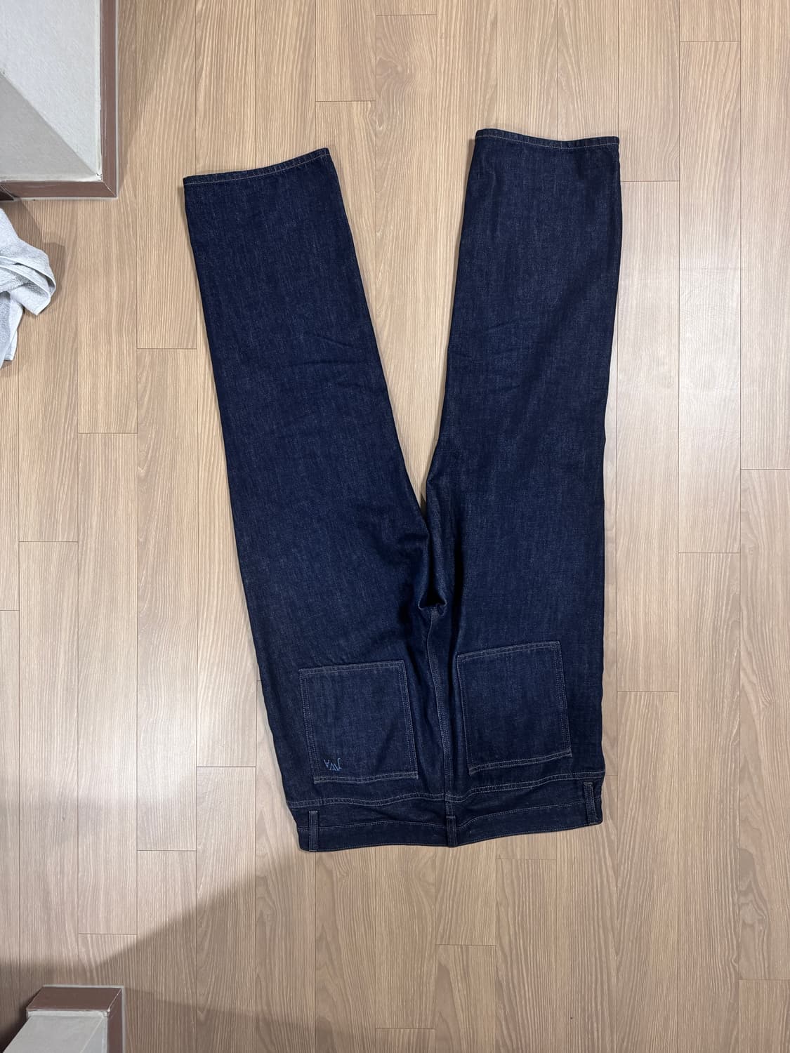 2개 유니클로 x JWA 스트레이트진 진청,중청 데님 2개 팝니다 상품이미지4