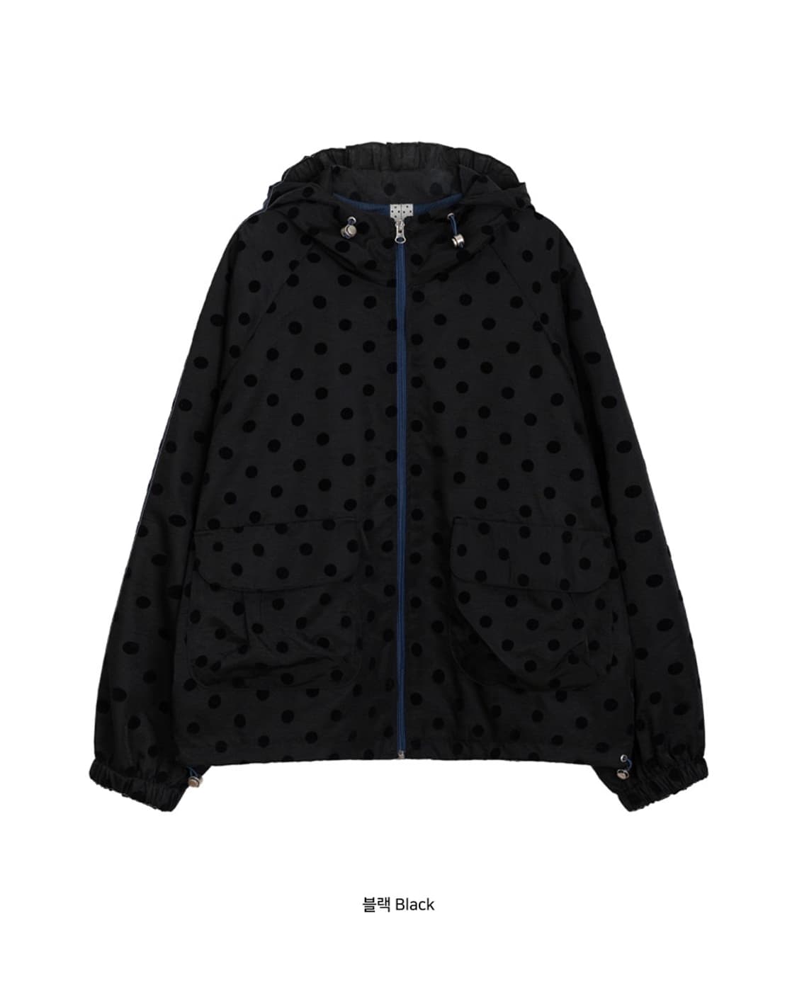 오헤시오 도트  dot frill hooded windbreaker  상품이미지9