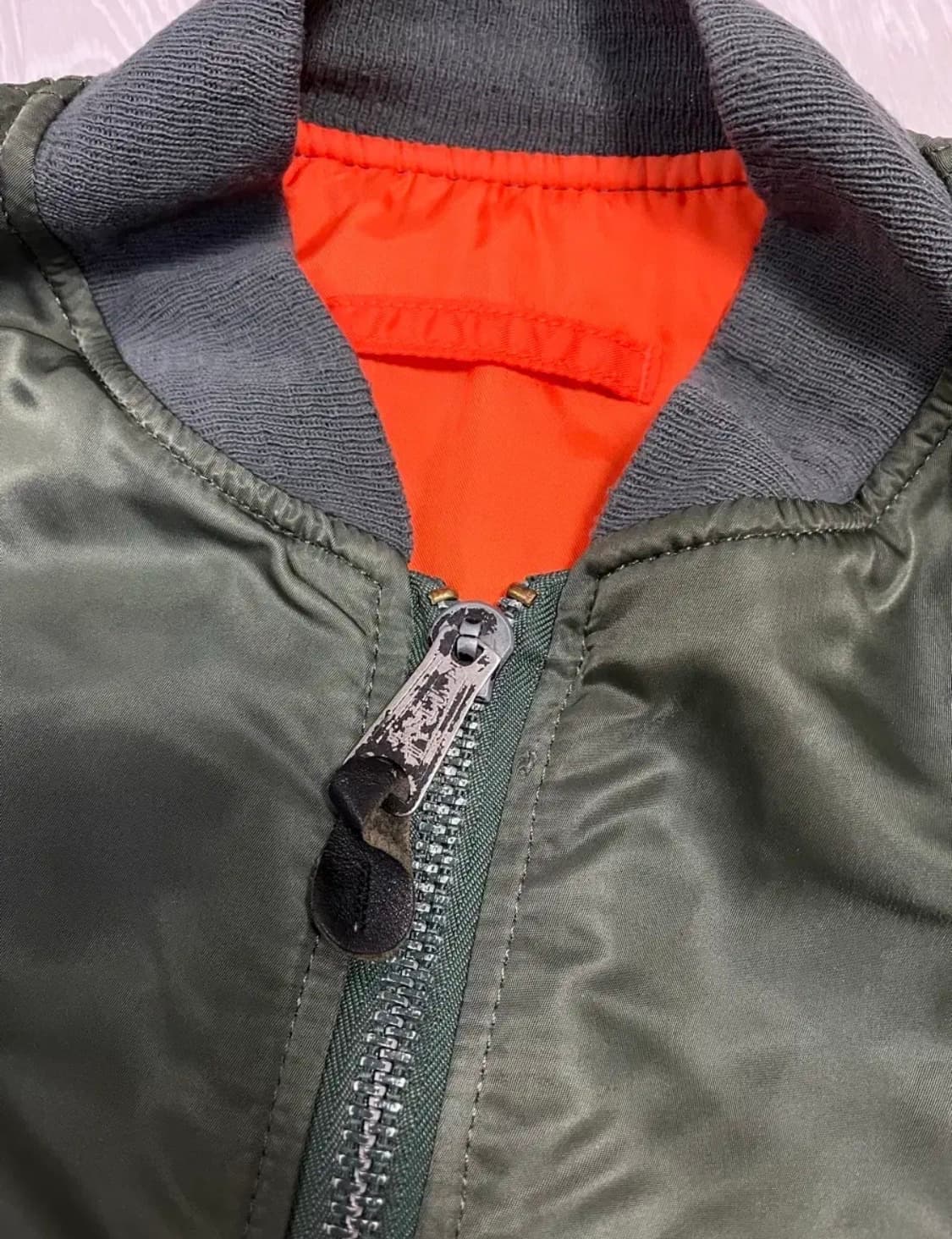 알파인더스트리 빈티지 ma-1 상품이미지3