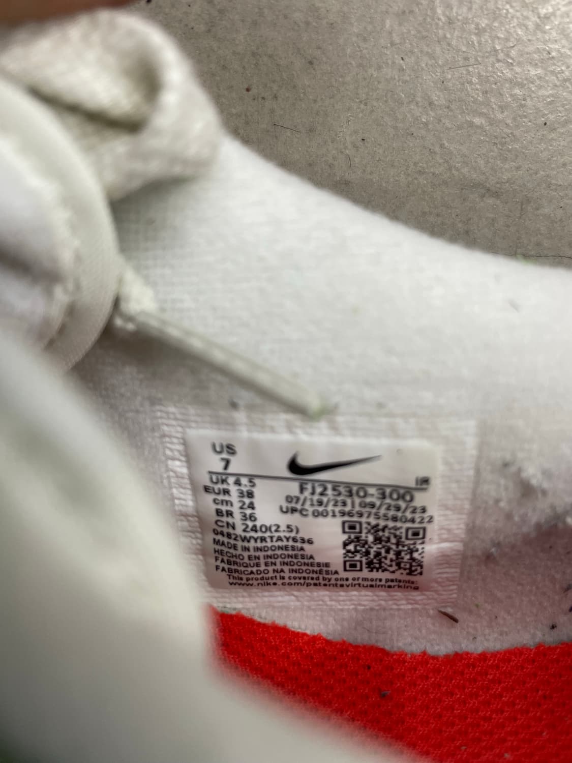 나이키 코르테즈 스웨이드 그린 240 상품이미지9