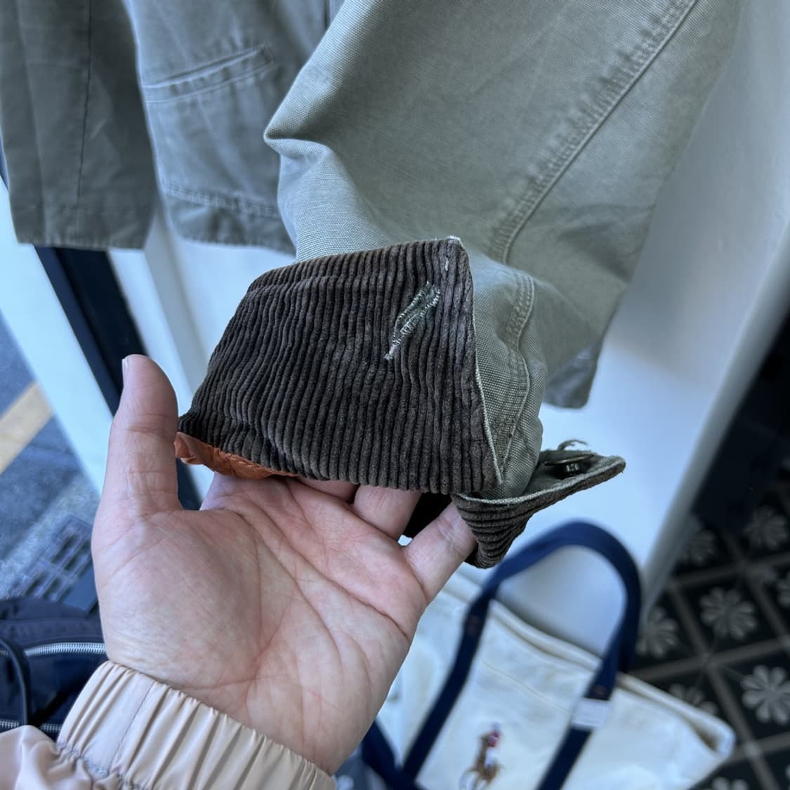 15514 - 90s 폴로 랄프로렌 91-B 디트로이트 자켓 상품이미지4