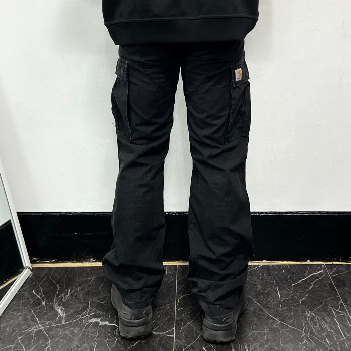 칼하트 에비에이션 카고팬츠 블랙 상품이미지3