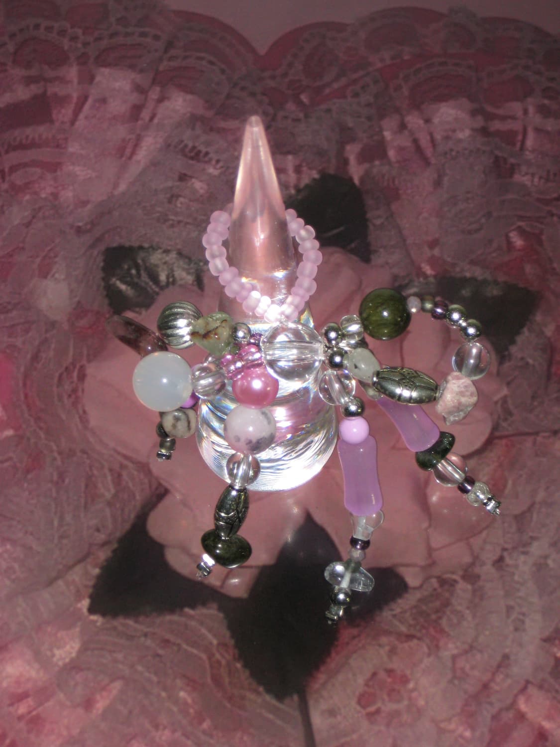 핑크 리본 스텔라 링반지 상품이미지2