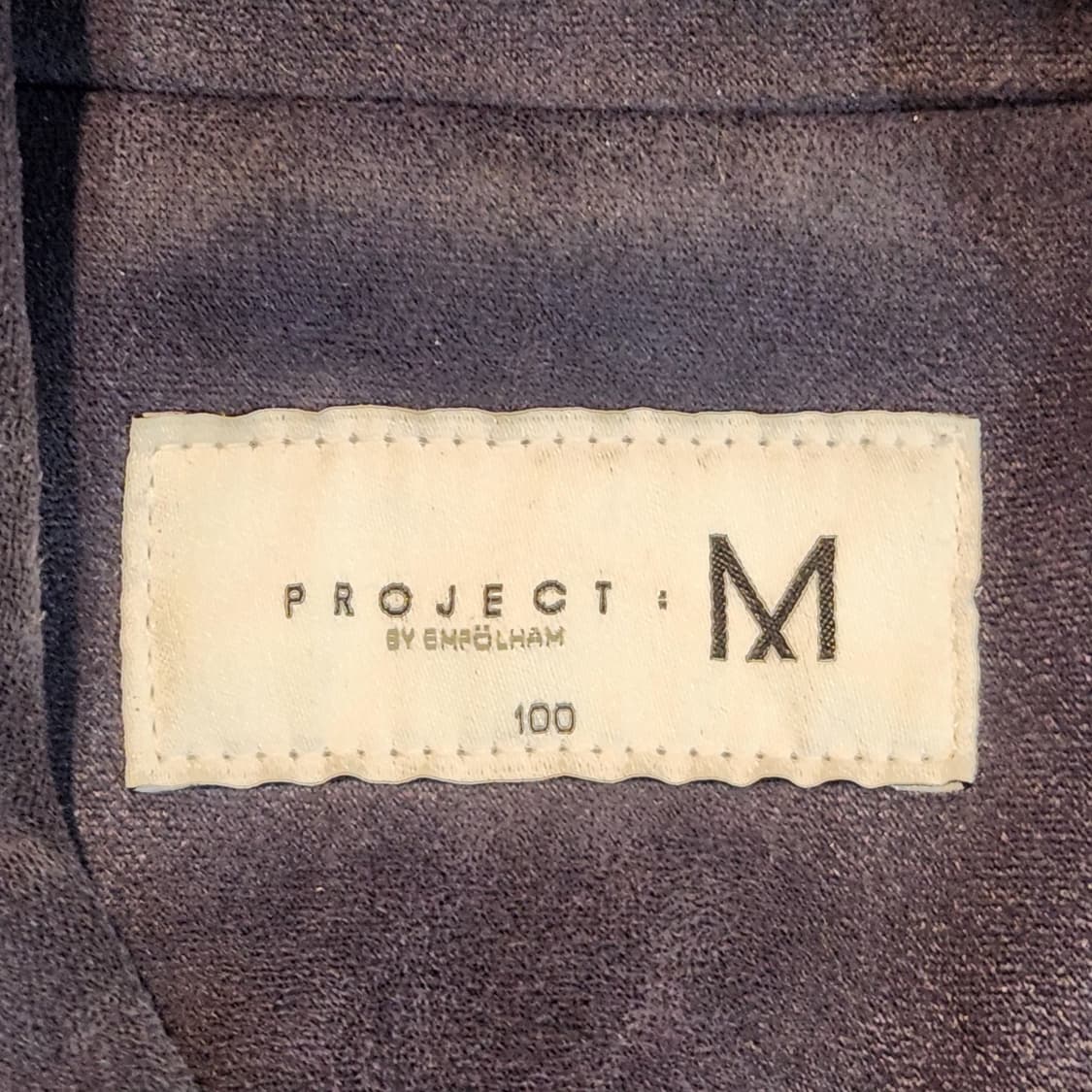 프로젝트M 스웨이드 자켓 (100) 상품이미지3